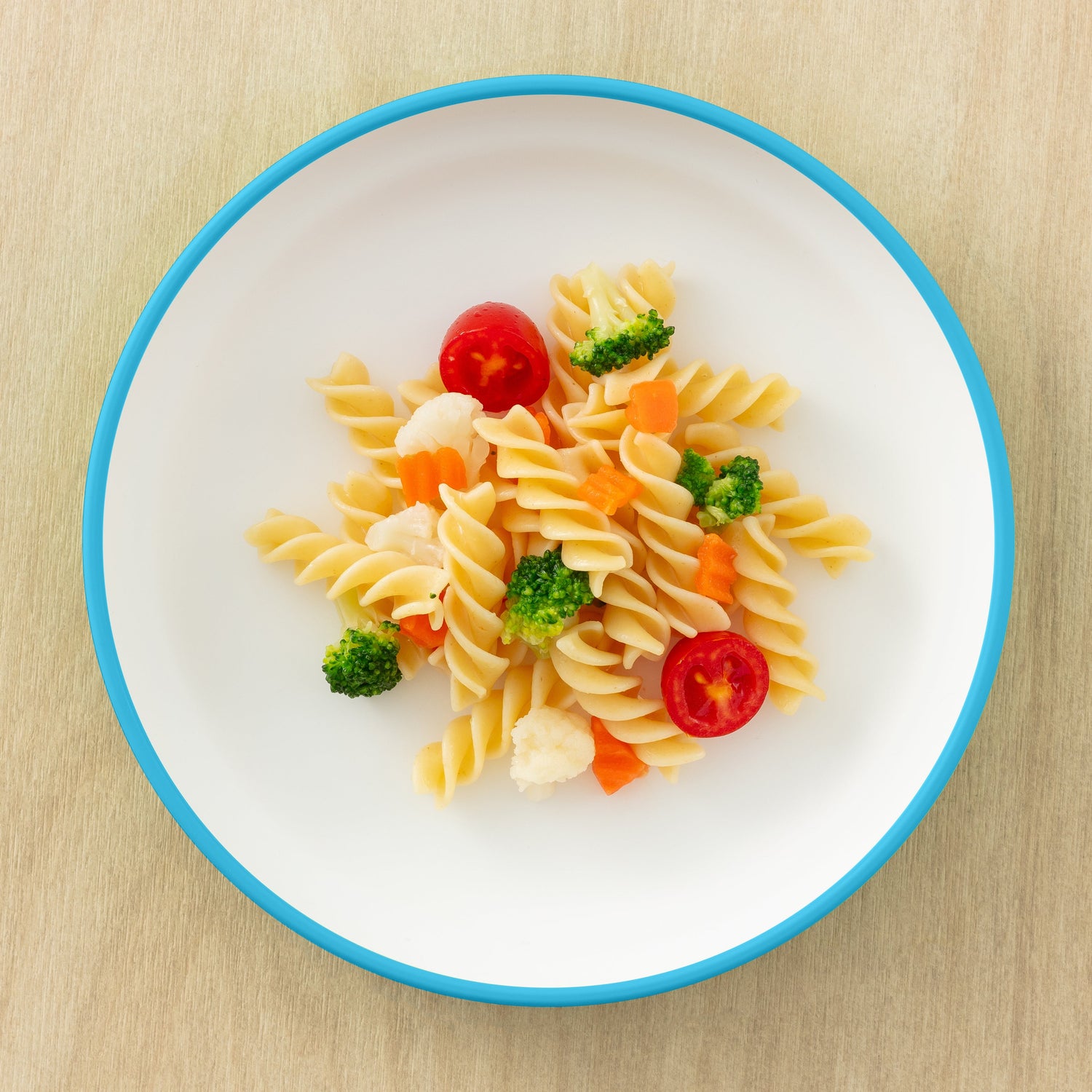 Blue OMIE Easy Scoop Plate