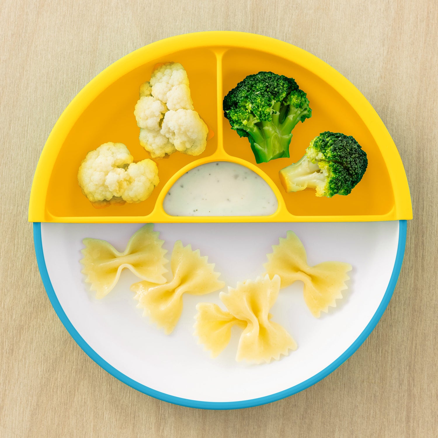 Blue OMIE Easy Scoop Plate