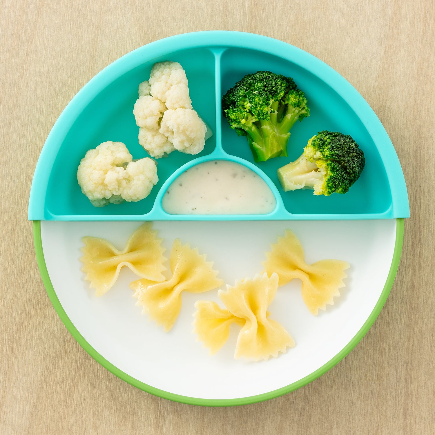 Green OMIE Easy Scoop Plate